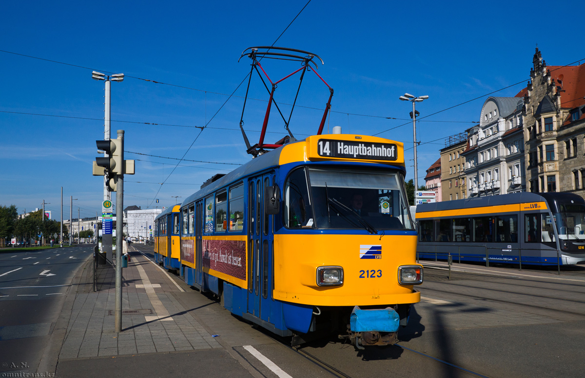Leipzig, Tatra T4D-M1 č. 2123 Leipzig, Tatra T4D-M1 č. 2123