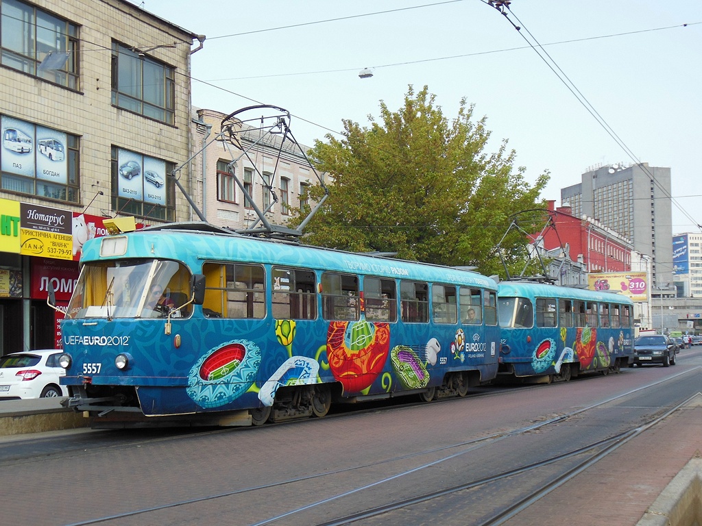 Киев, Tatra T3SU № 5557