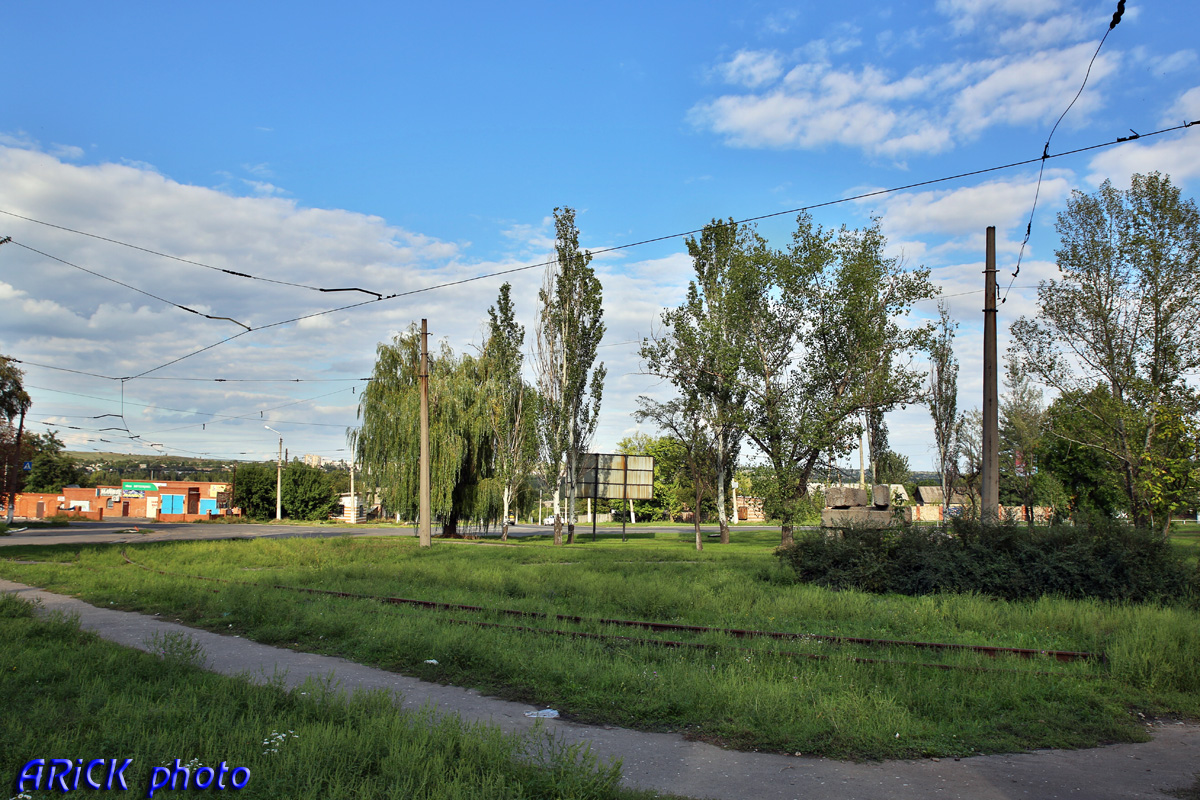 Kostiantynivka — Abandoned tramway lines