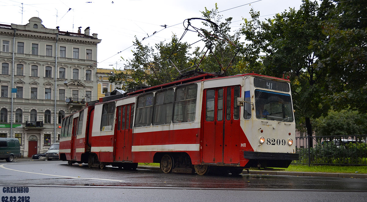 Санкт-Петербург, ЛВС-86К № 8209