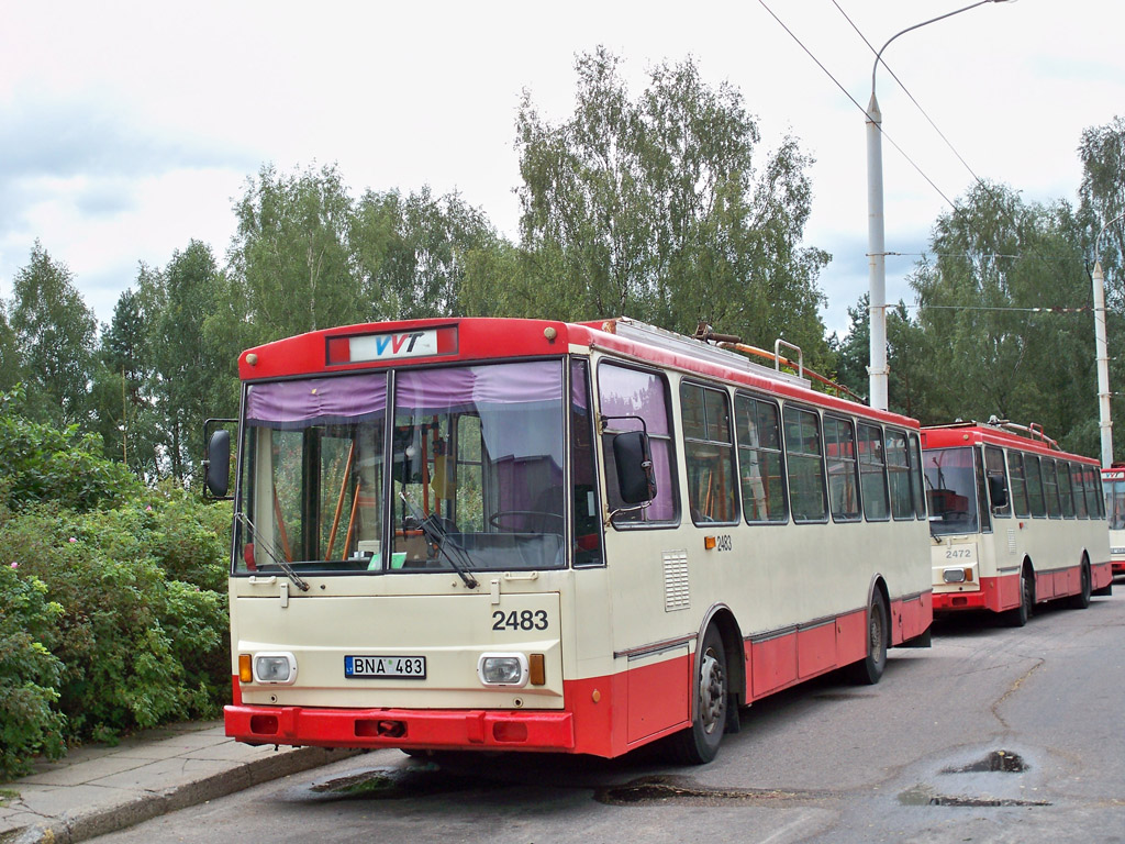 Вильнюс, Škoda 14Tr02/6 № 2483