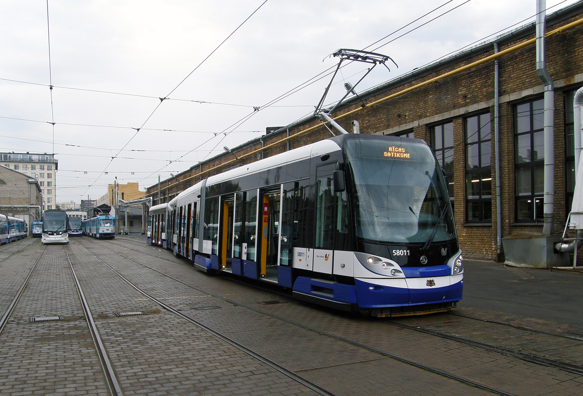Рига, Škoda 15T1 ForCity Alfa Riga № 58011