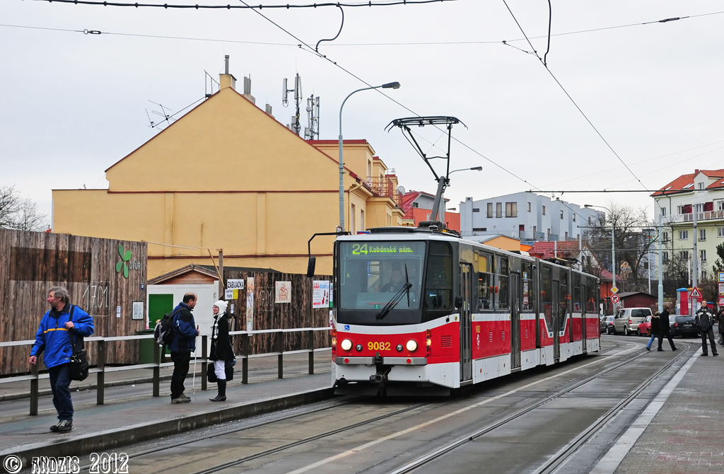 Прага, Tatra KT8D5R.N2P № 9082