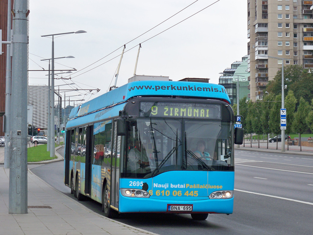 Vilnius, Solaris Trollino II 15 AC Nr. 2695