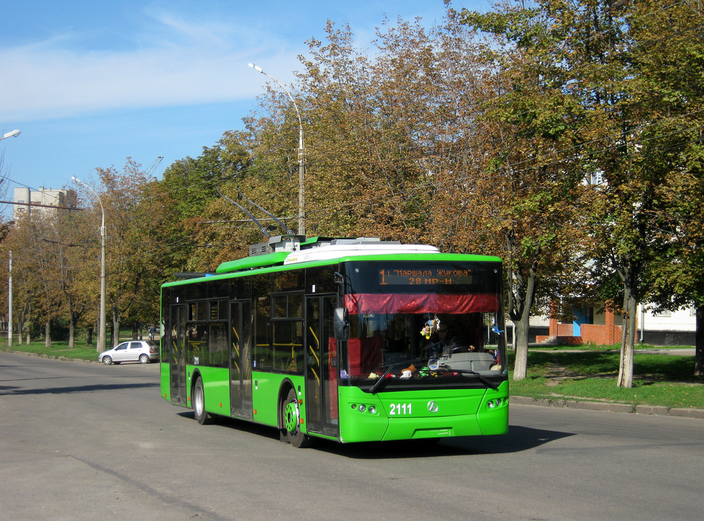Харьков, ЛАЗ E183A1 № 2111 Харьков, ЛАЗ E183A1 № 2111