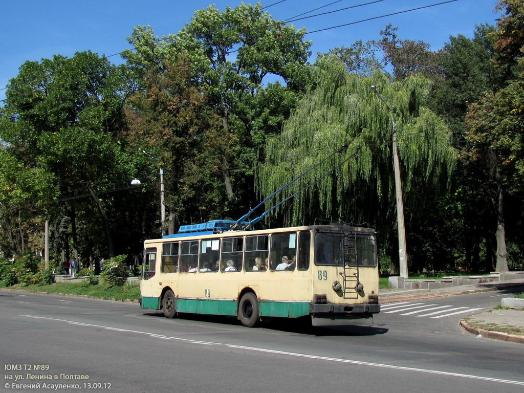 Полтава, ЮМЗ Т2 № 89