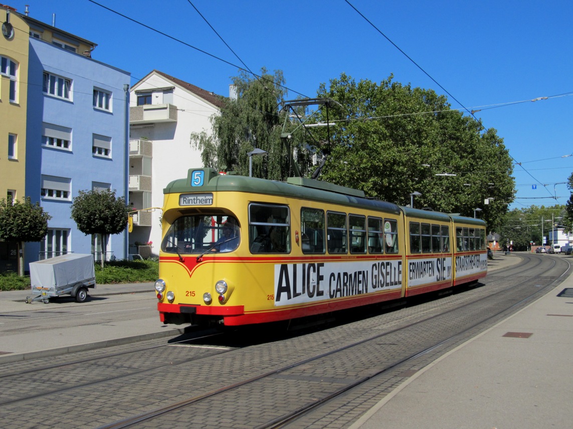Карлсруэ, Waggon-Union GT8 № 215