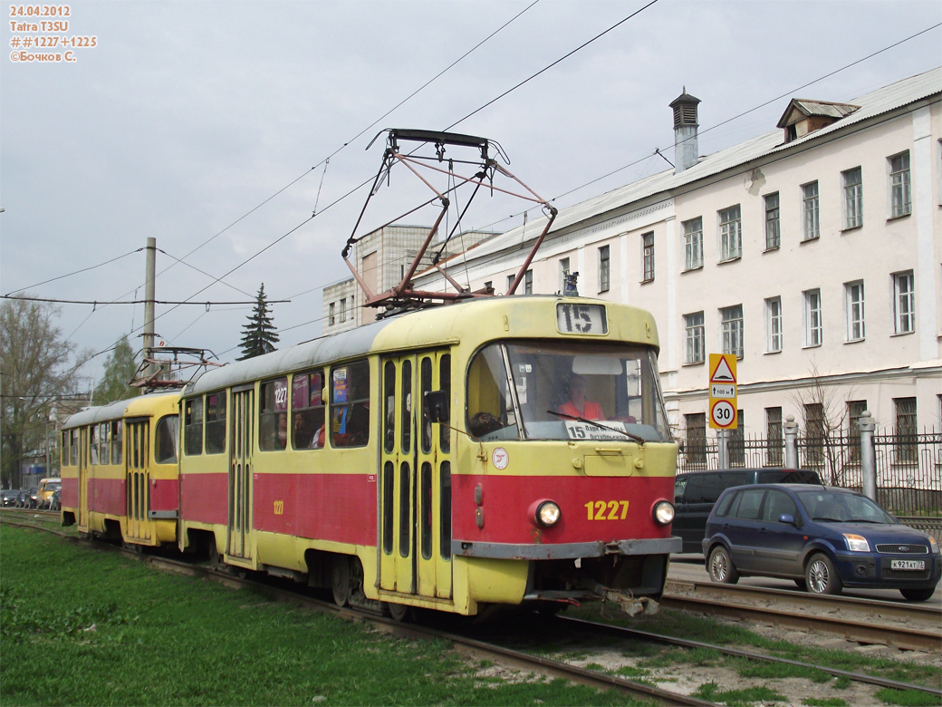 Ульяновск, Tatra T3SU № 1227