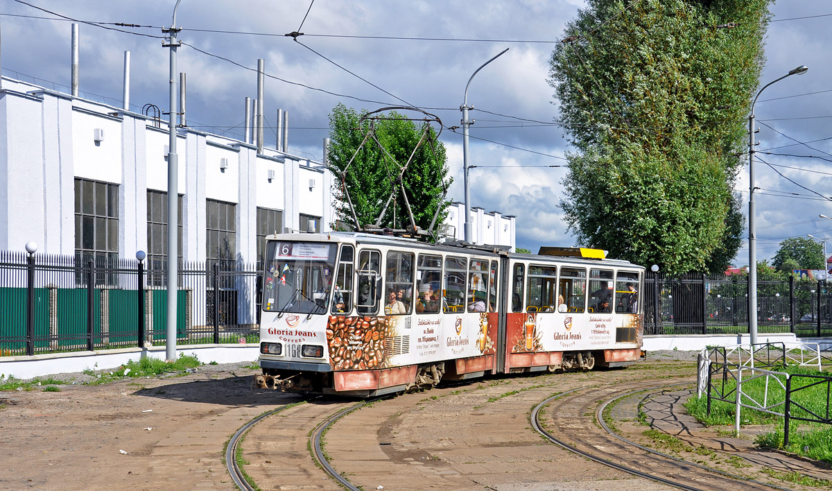 Львов, Tatra KT4D № 1168