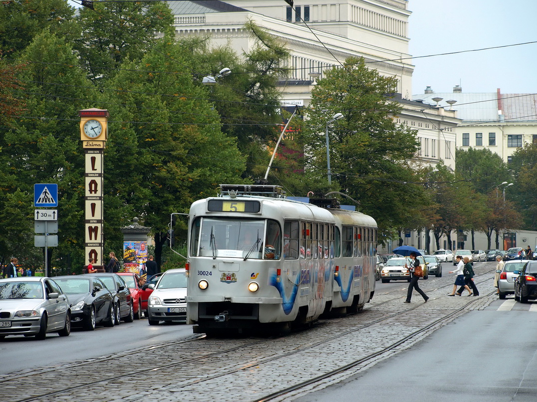 Рига, Tatra T3A № 30024