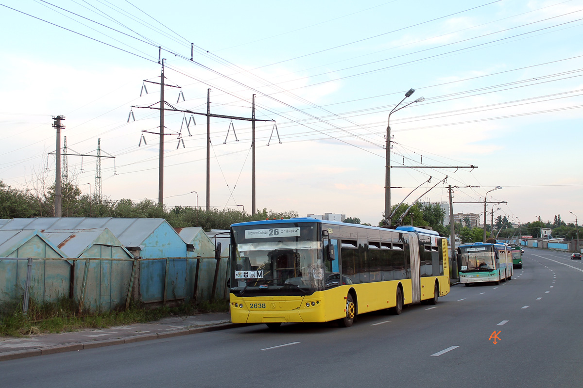Киев, ЛАЗ E301D1 № 2638
