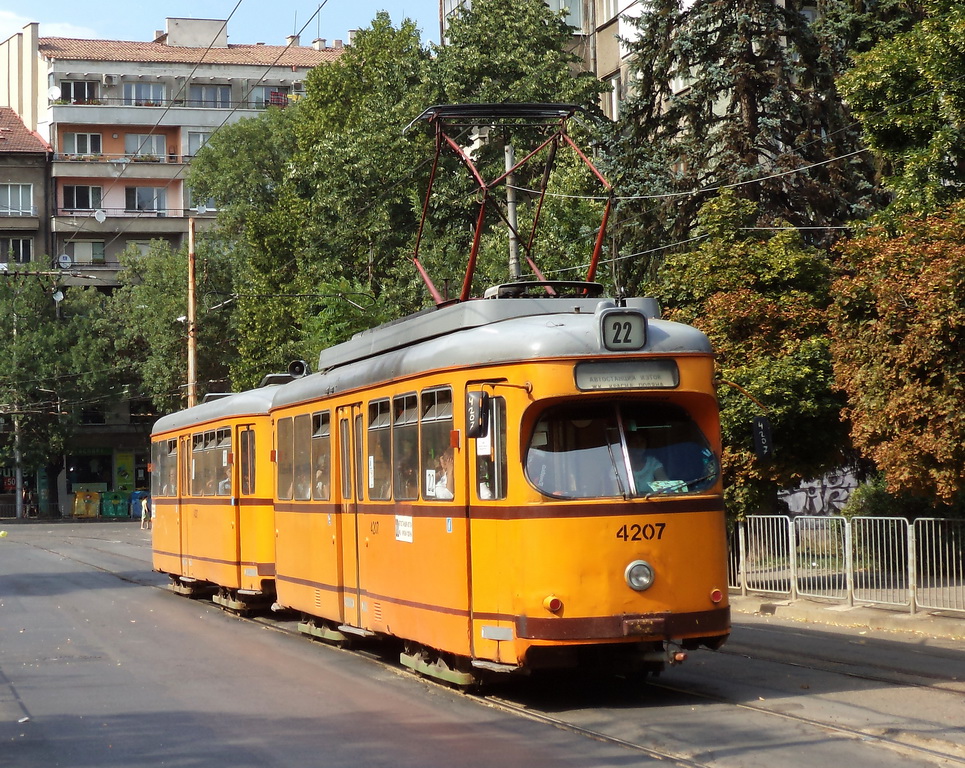 София, Duewag T4 № 4207