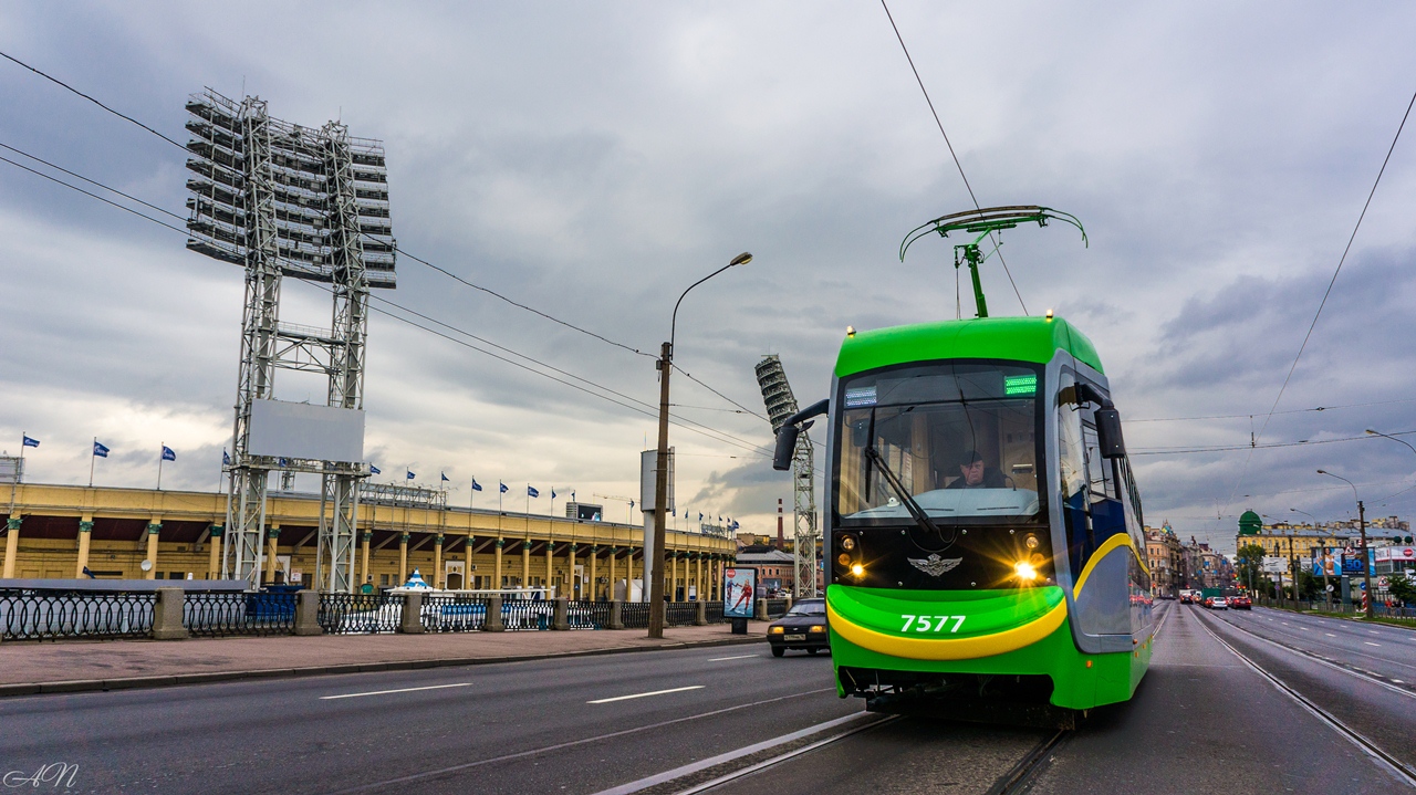 Санкт-Пецярбург, ЛМ-68М2 (мод. СПб ГЭТ) № 7577