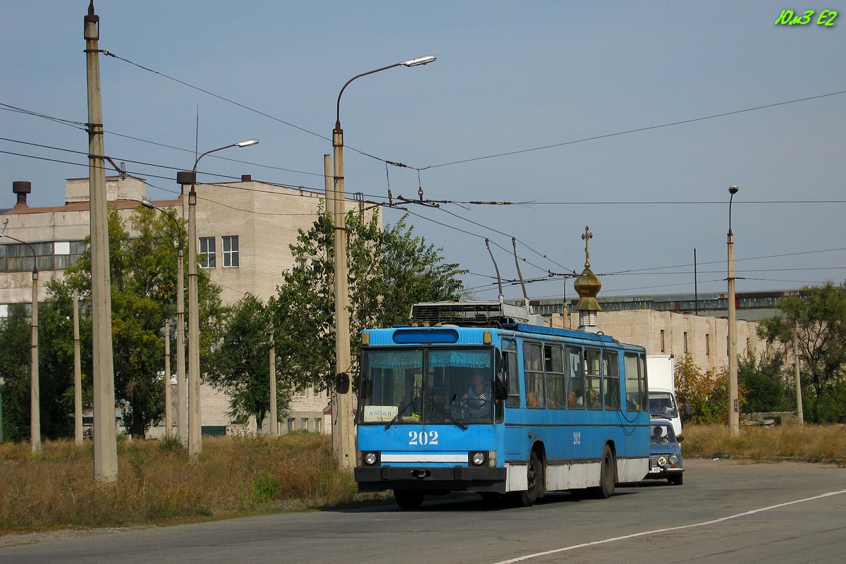 Севераданецк, ЮМЗ Т1Р (Т2П) № 202