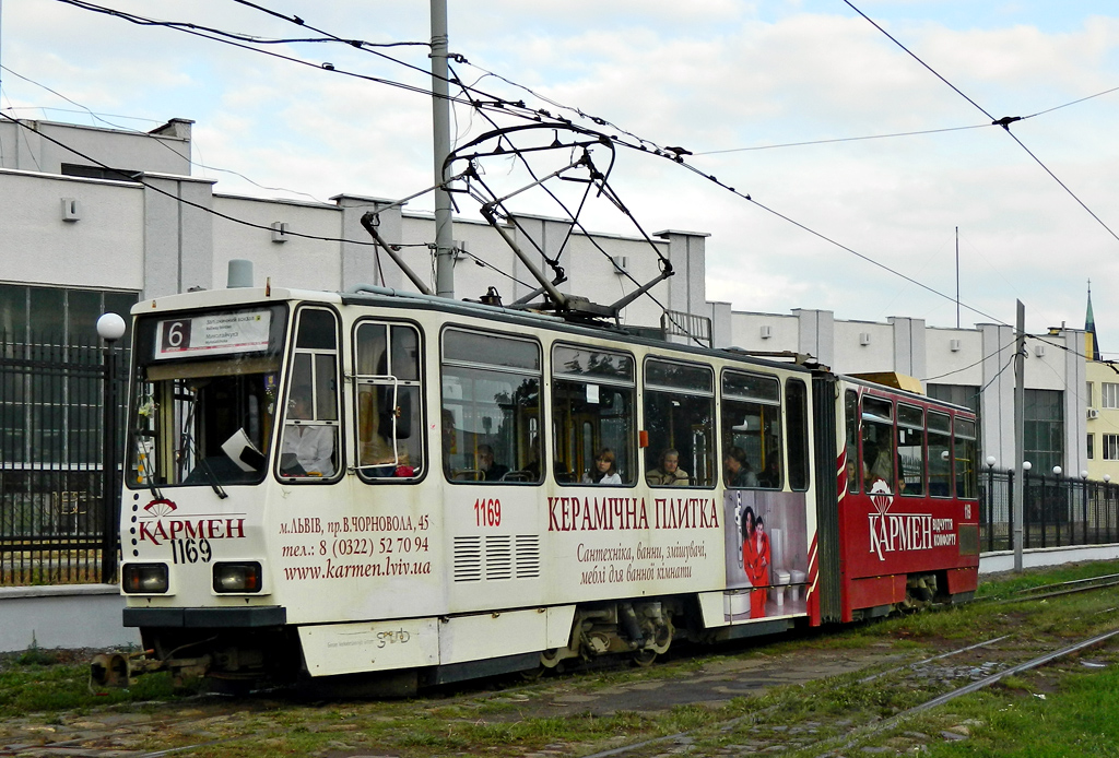 Львов, Tatra KT4D № 1169