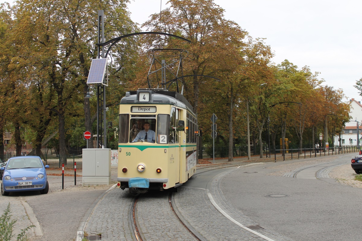 Наумбург, Reko TZ70 № 50; Наумбург — Юбилей: 120 лет Наумбургскому трамваю (15.09.2012)