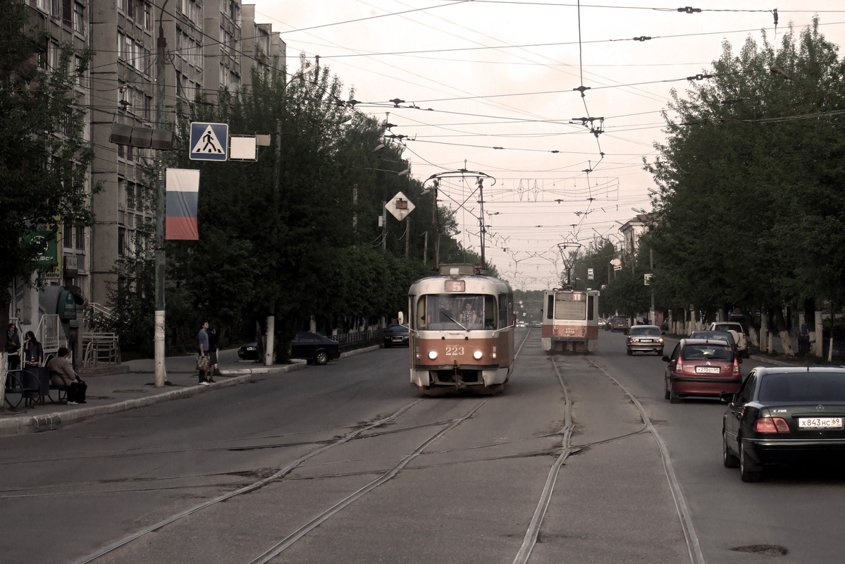 Тверь, Tatra T3SU № 223; Тверь — Разные фотографии; Фотомонтаж