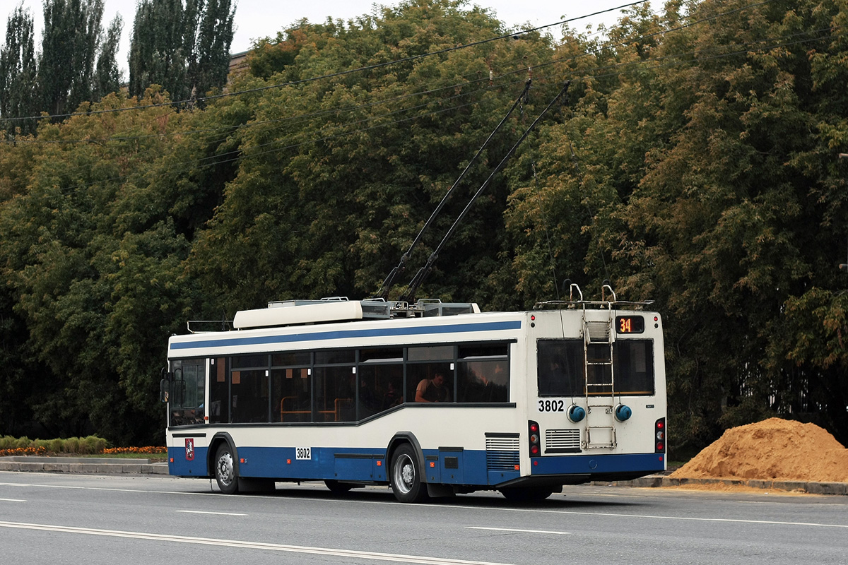 Москва, СВАРЗ-МАЗ-6235.00 № 3802