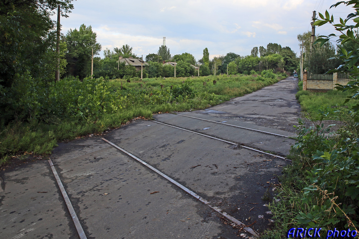 Konstantinivka — Abandoned tramway lines