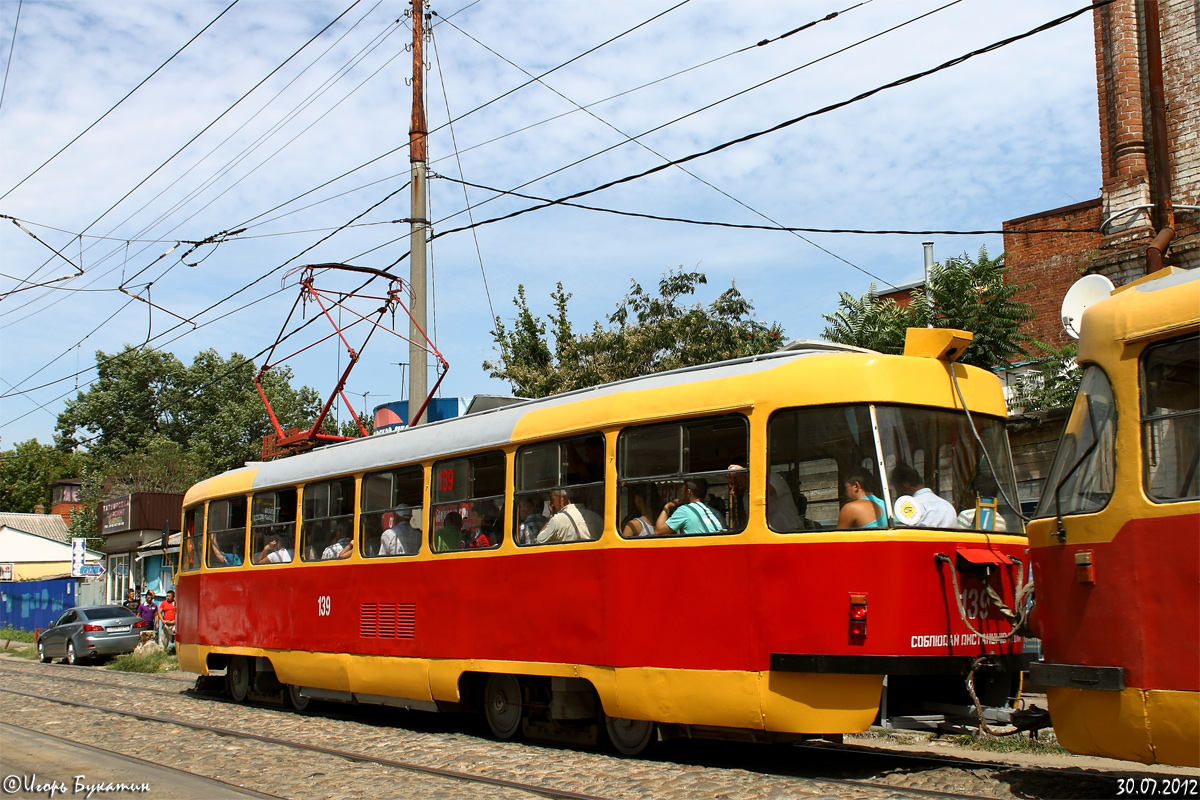 Краснодар, Tatra T3SU № 139
