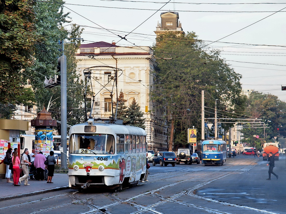 Одесса, Tatra T3SU № 4046