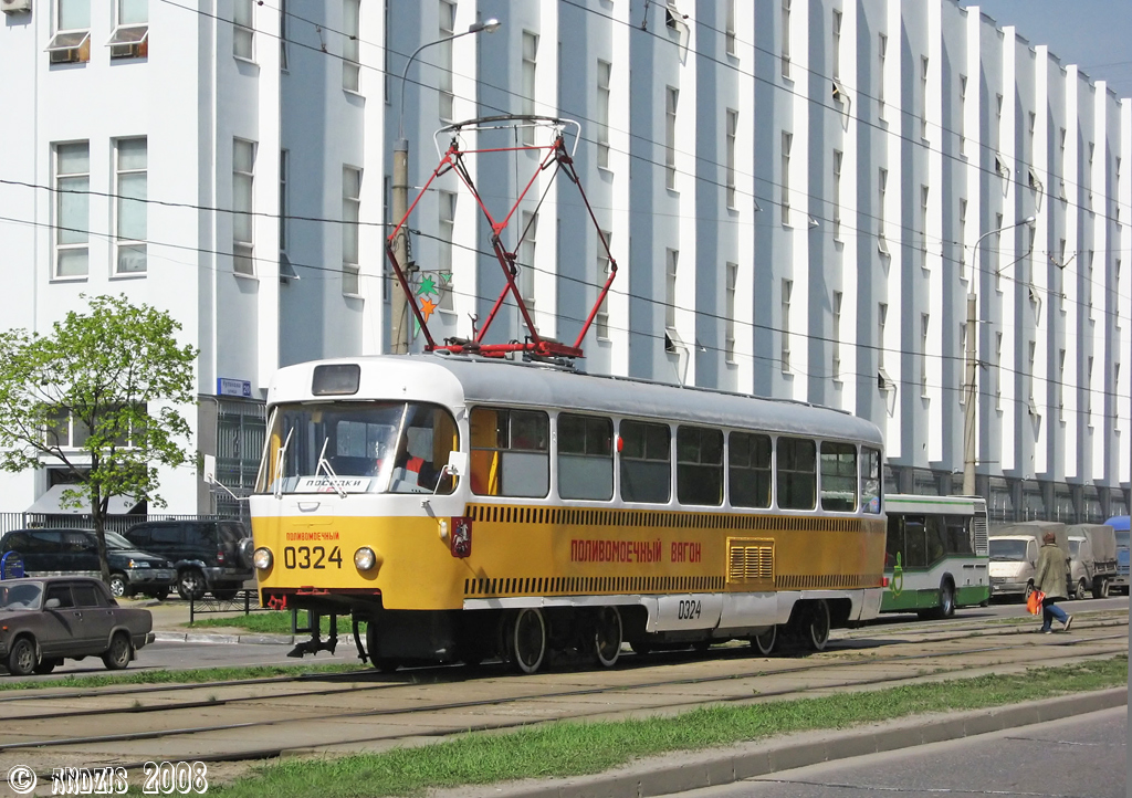 Москва, Tatra T3SU № 0324 Москва, Tatra T3SU № 0324