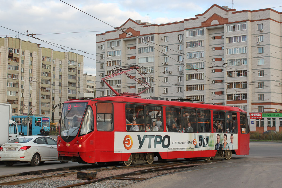 Казань, 71-134АЭ (ЛМ-99АЭ) № 1107