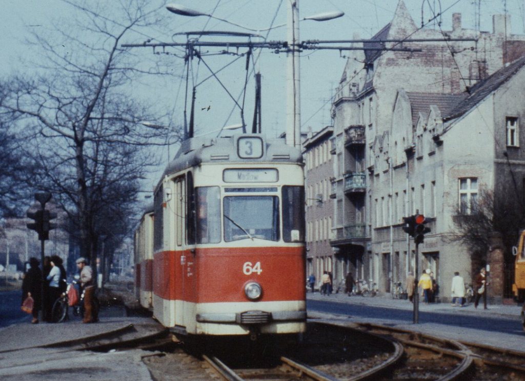 Cottbus, Gotha T2-64 nr. 64; Cottbus — Old photos Cottbus, Gotha T2-64 nr. 64; Cottbus — Old photos