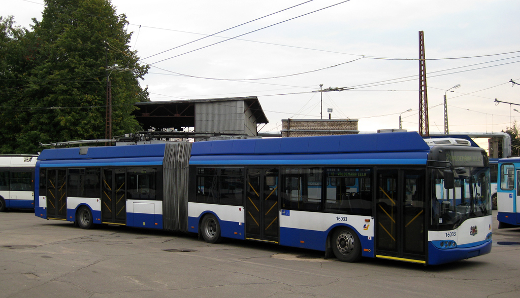 Рига, Solaris Trollino II 18 Ganz № 16033