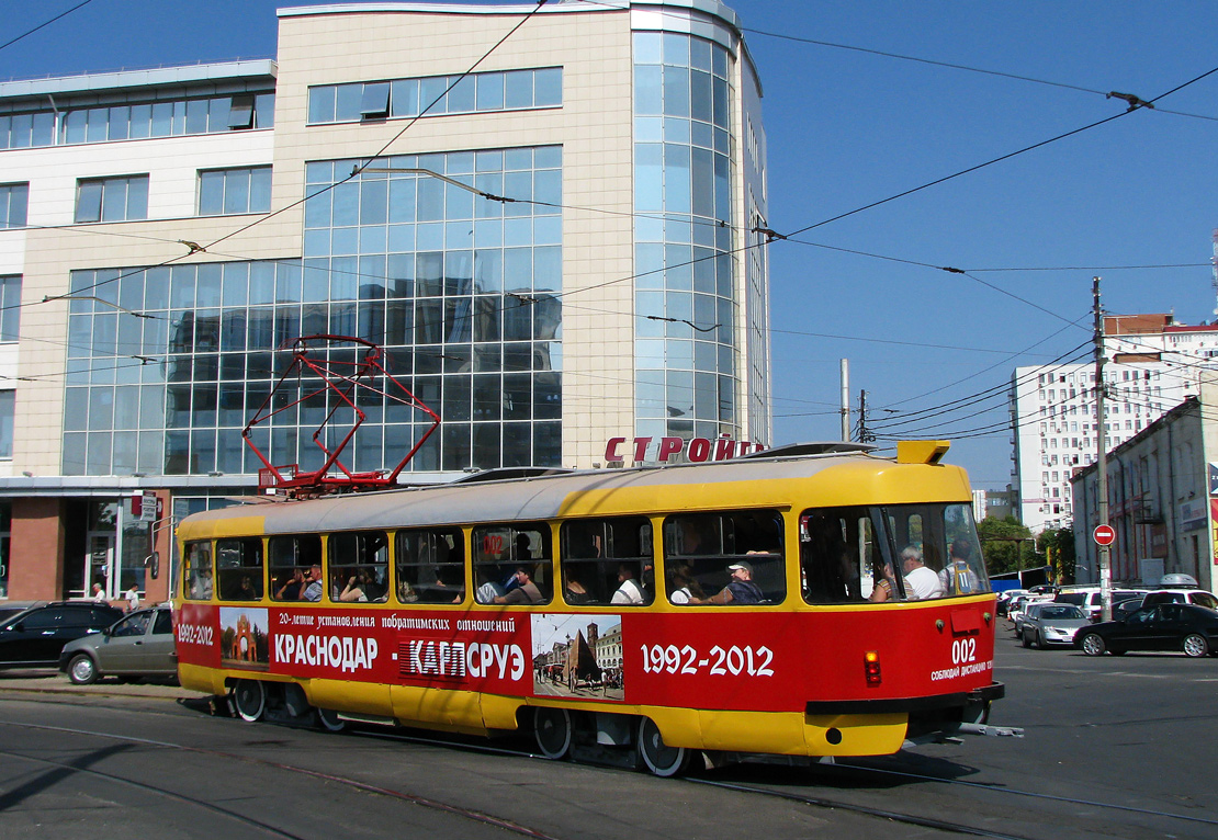 Krasnodara, Tatra T3SU № 002