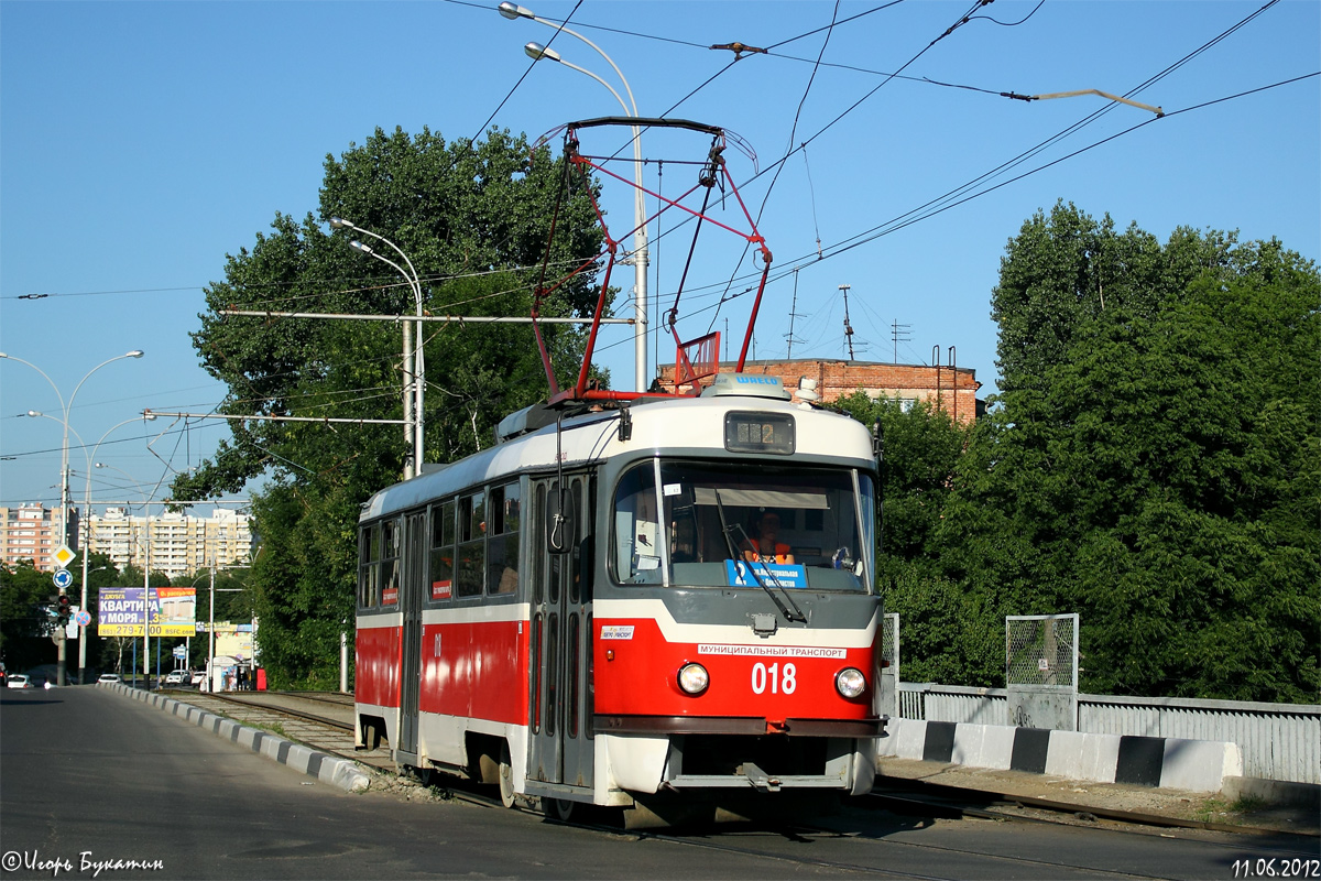 Краснодар, Tatra T3SU КВР ТРЗ № 018
