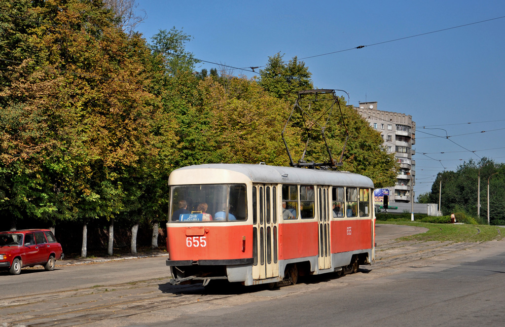 Каменское, Tatra T3SU № 655