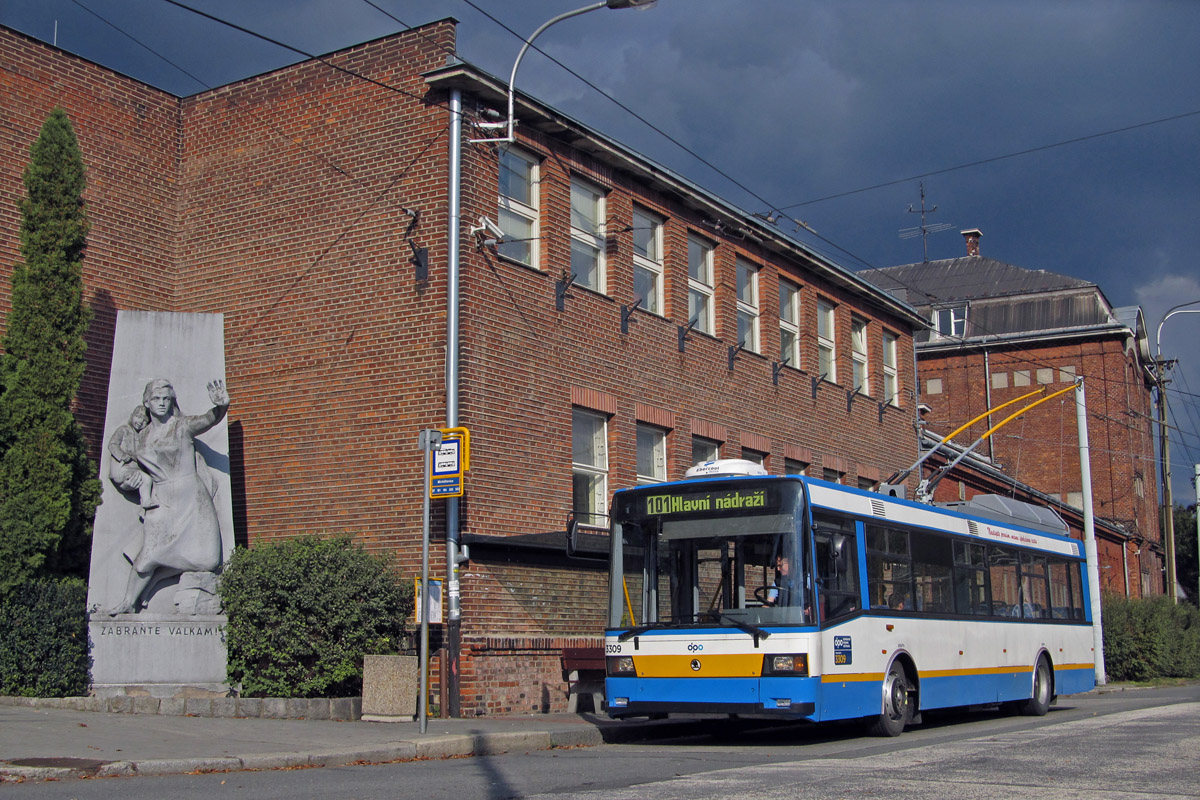 Острава, Škoda 21Tr № 3309
