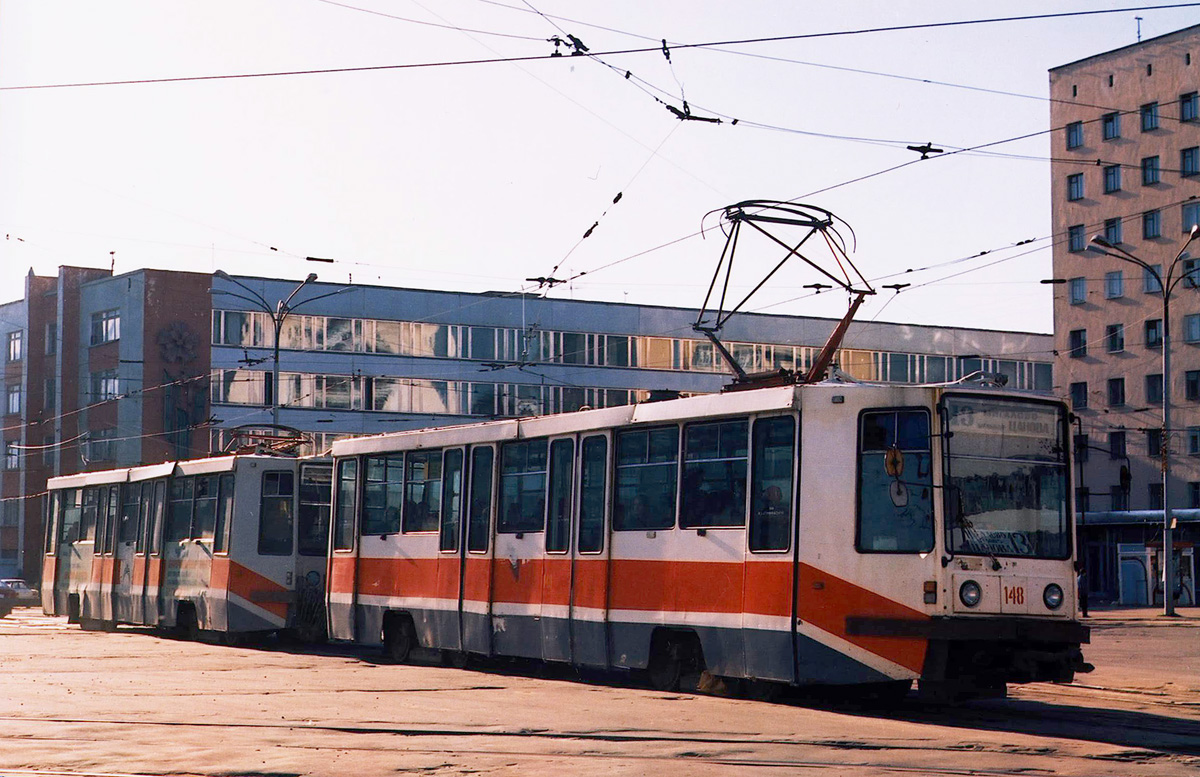 Тверь, 71-608К № 148; Тверь — Тверской трамвай в 1990-е гг.