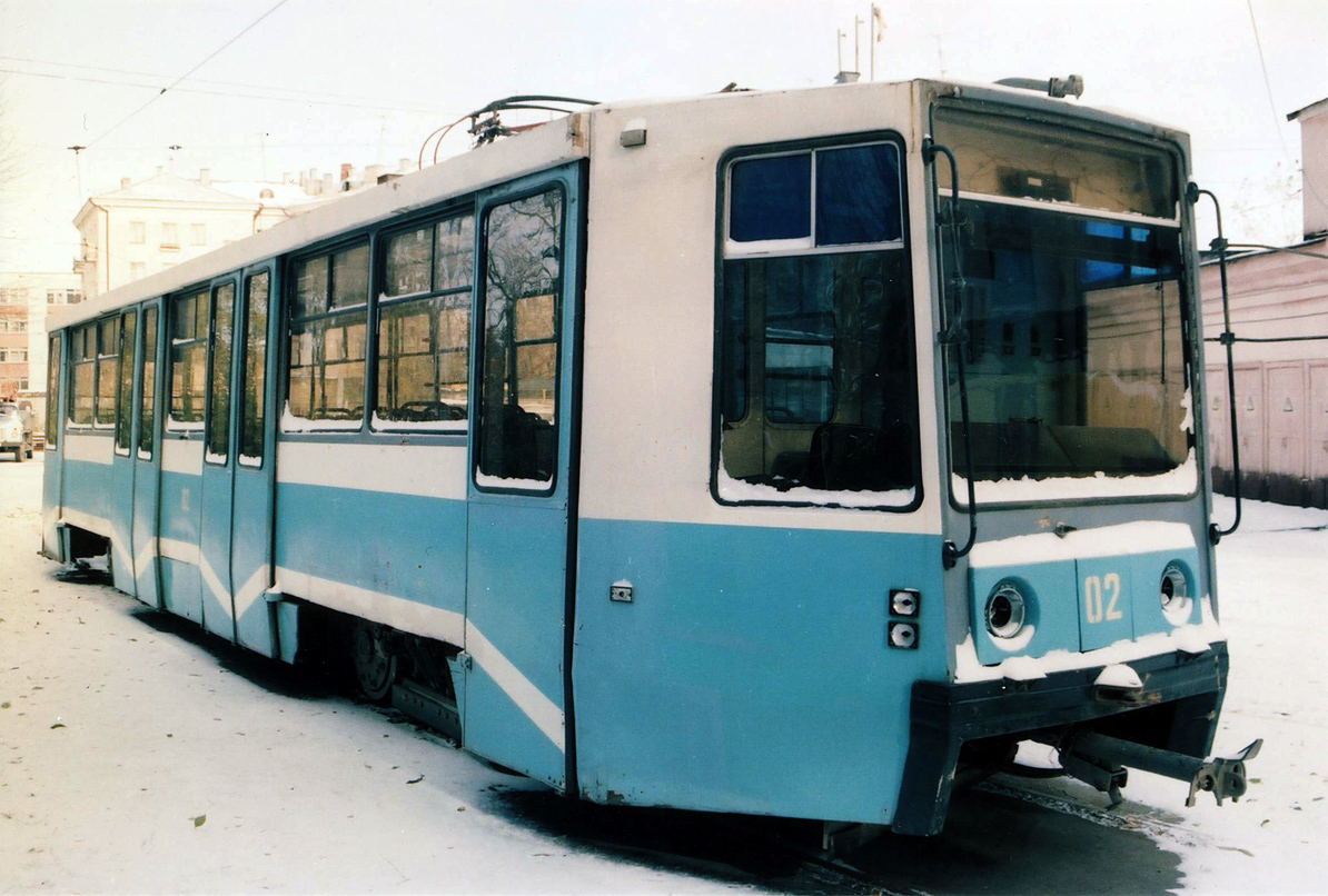 Тверь, 71-608 № 02; Тверь — Трамвайное депо № 1