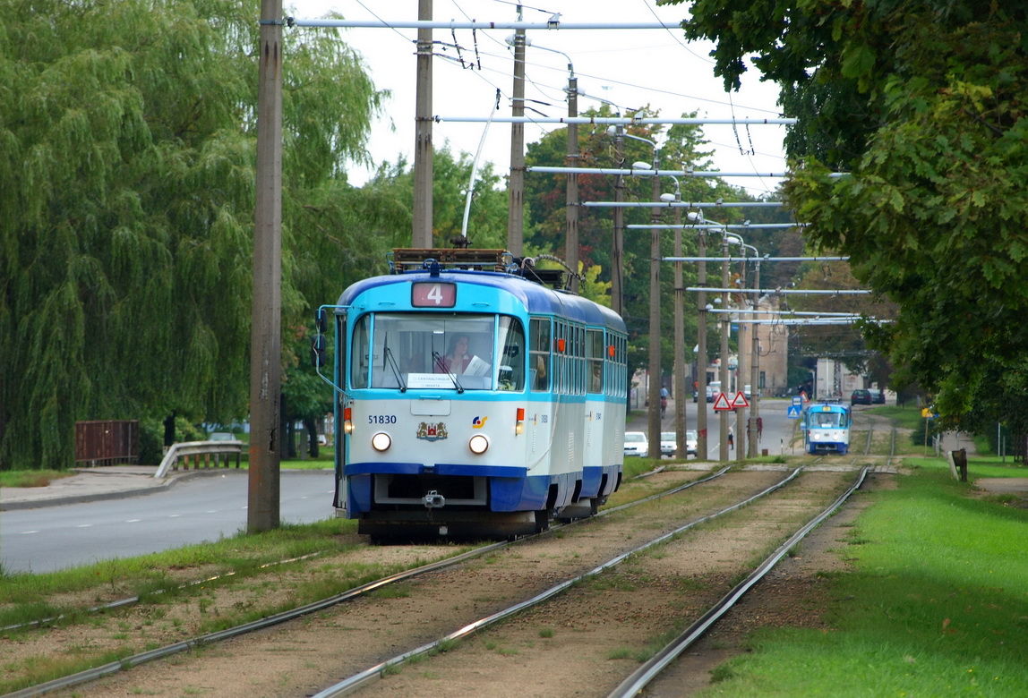 Рига, Tatra T3A № 51830