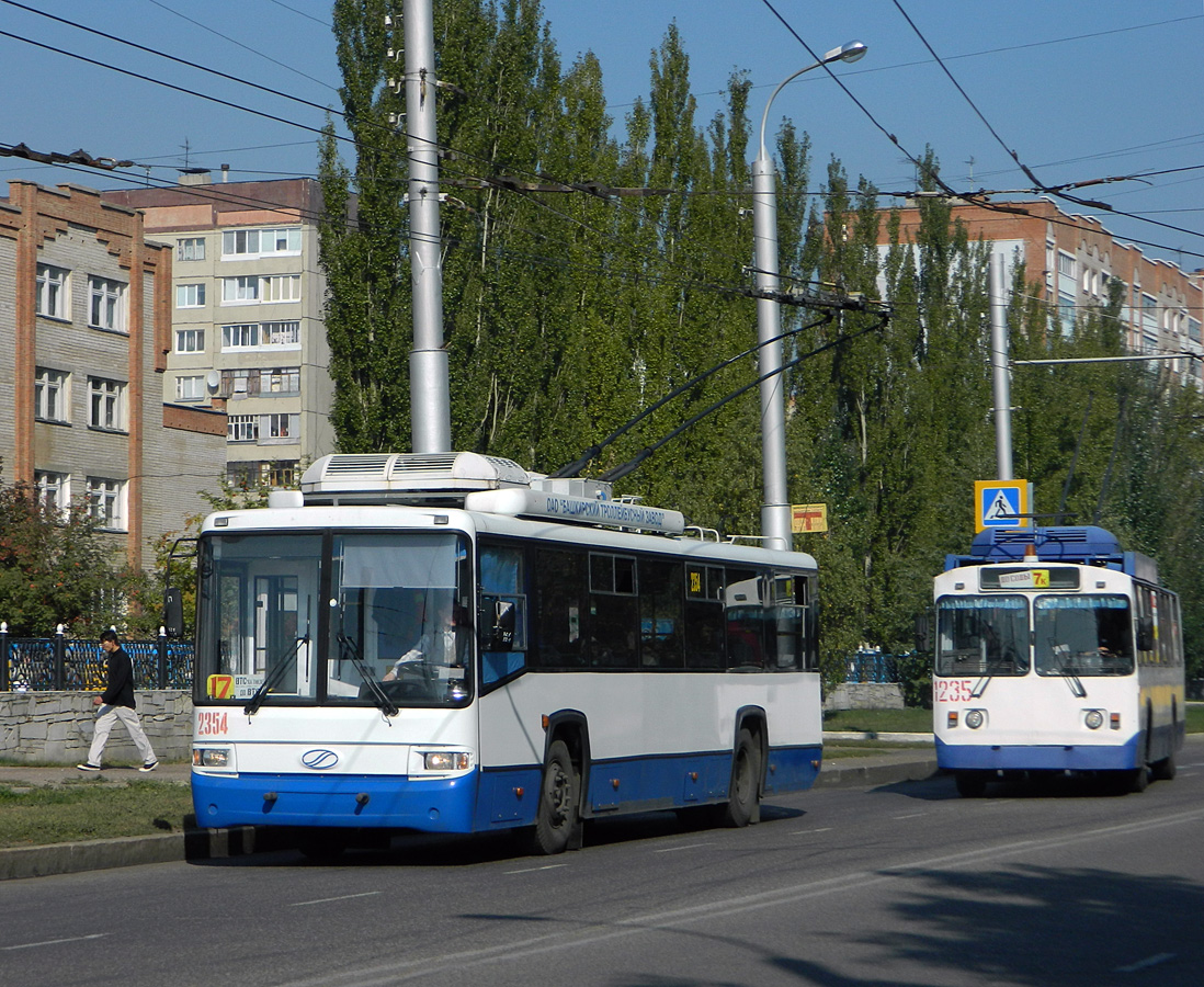 Стерлитамак, БТЗ-52767А № 2354; Стерлитамак, ЗиУ-682 (УРТТЗ) № 1235
