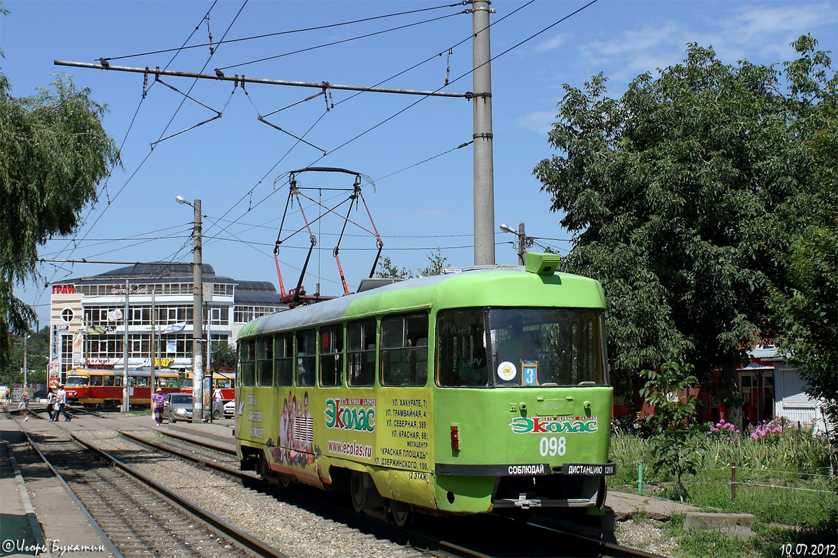 Краснодар, Tatra T3SU № 098
