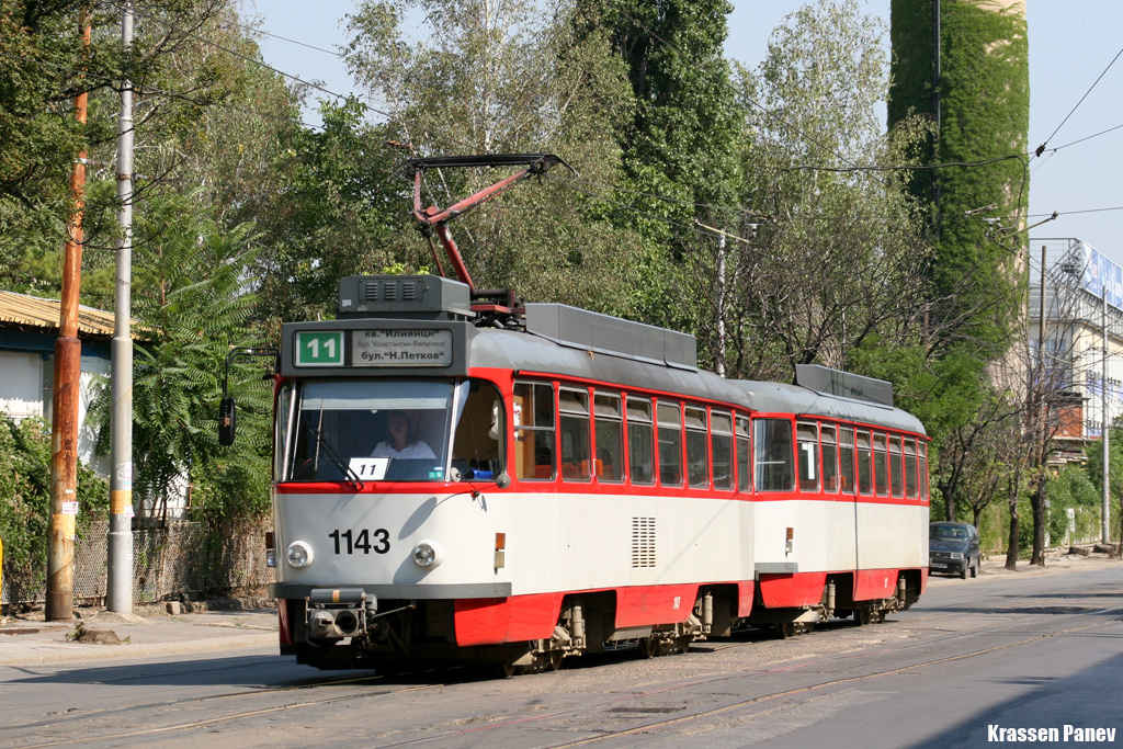 София, Tatra T4DC № 1143