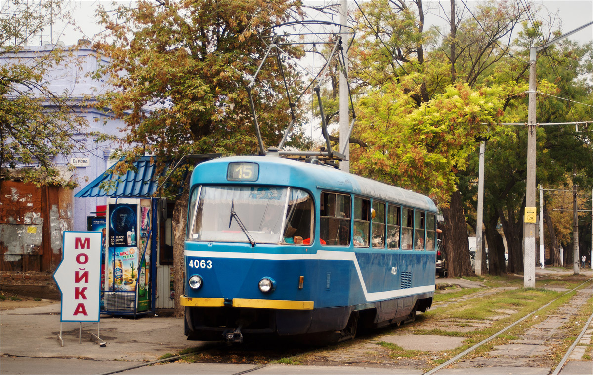 Одесса, Tatra T3R.P № 4063