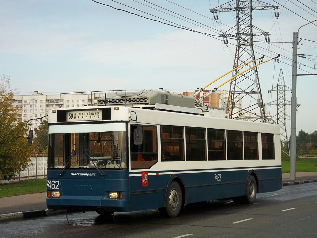Москва, Тролза-5275.05 «Оптима» (КР МТрЗ) № 7462