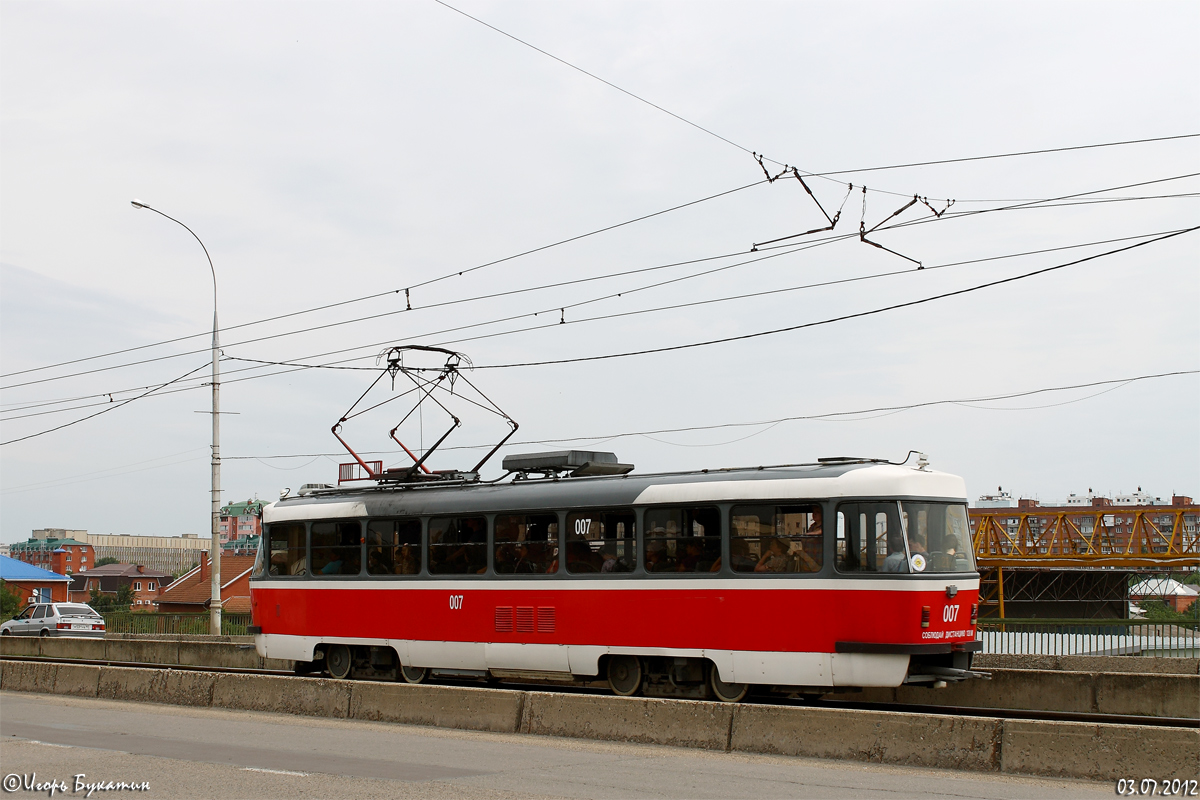 Krasnodar, Tatra T3SU GOH TRZ Br. 007 Krasnodar, Tatra T3SU GOH TRZ Br. 007