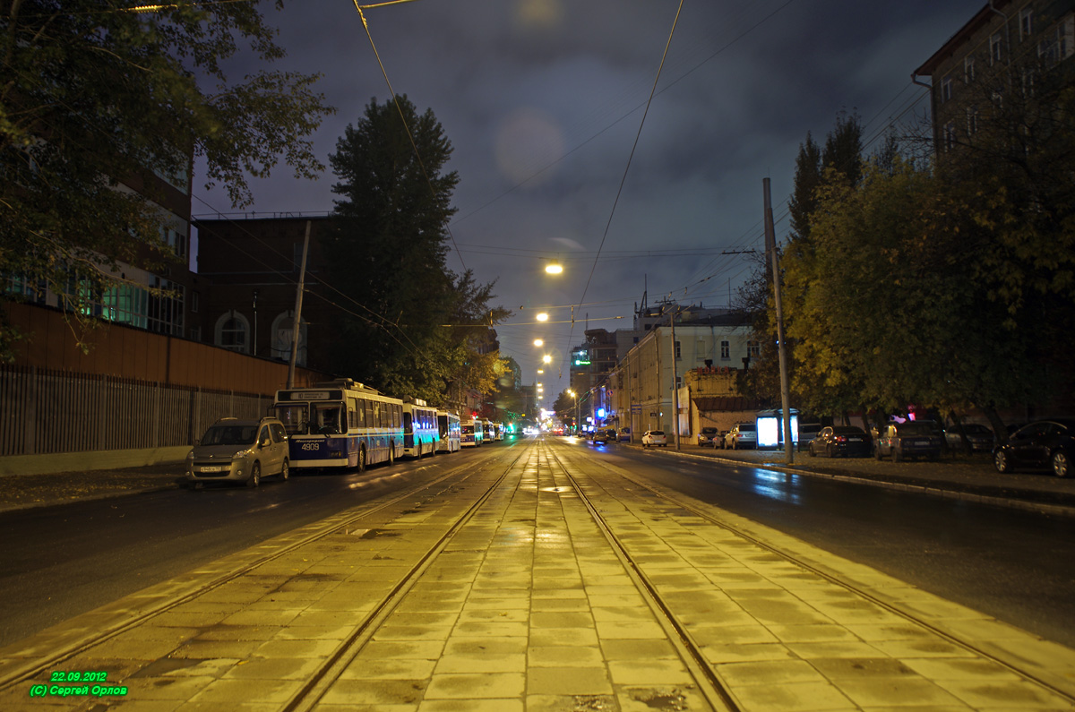 Москва — Трамвайные линии: ЦАО