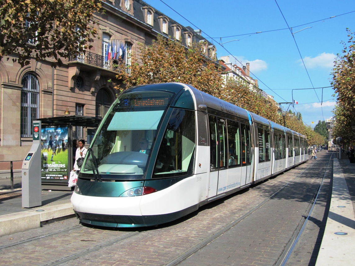 Strasbourg, Alstom Citadis 403 Br. 2019