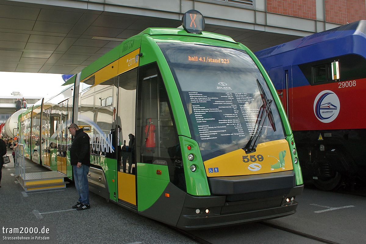 Познань, Solaris Tramino S105p № 559; Берлин — InnoTrans 2012