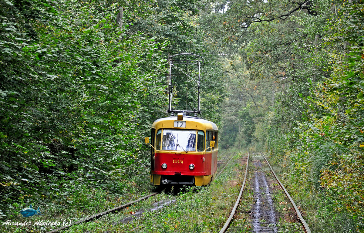 Киев, Tatra T3SU № 5831 Киев, Tatra T3SU № 5831