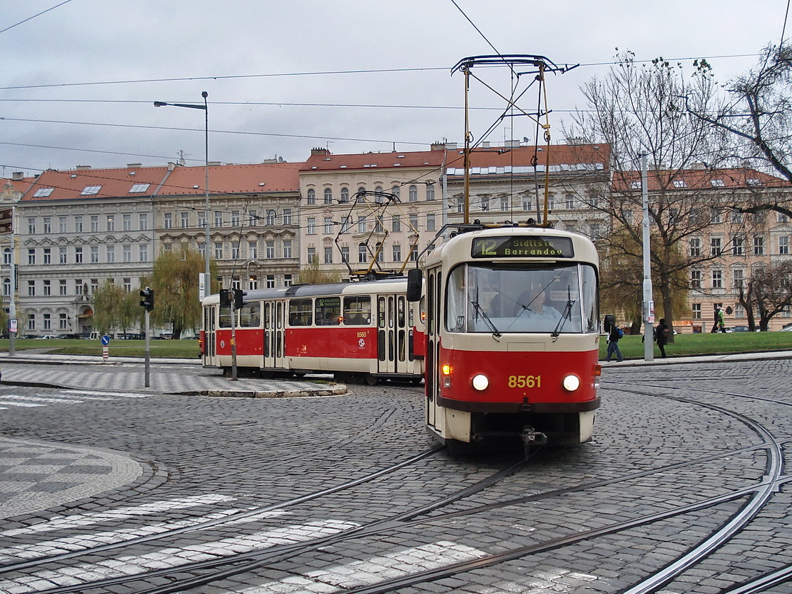 Прага, Tatra T3R.P № 8561