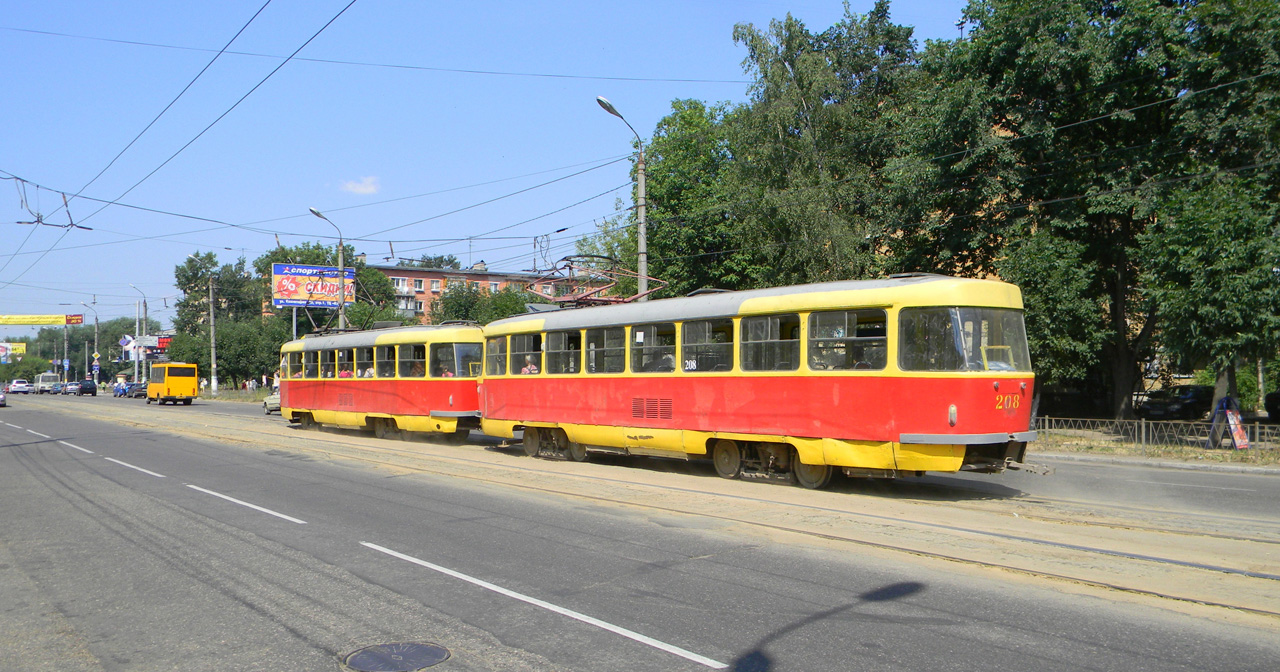Тверь, Tatra T3SU № 208