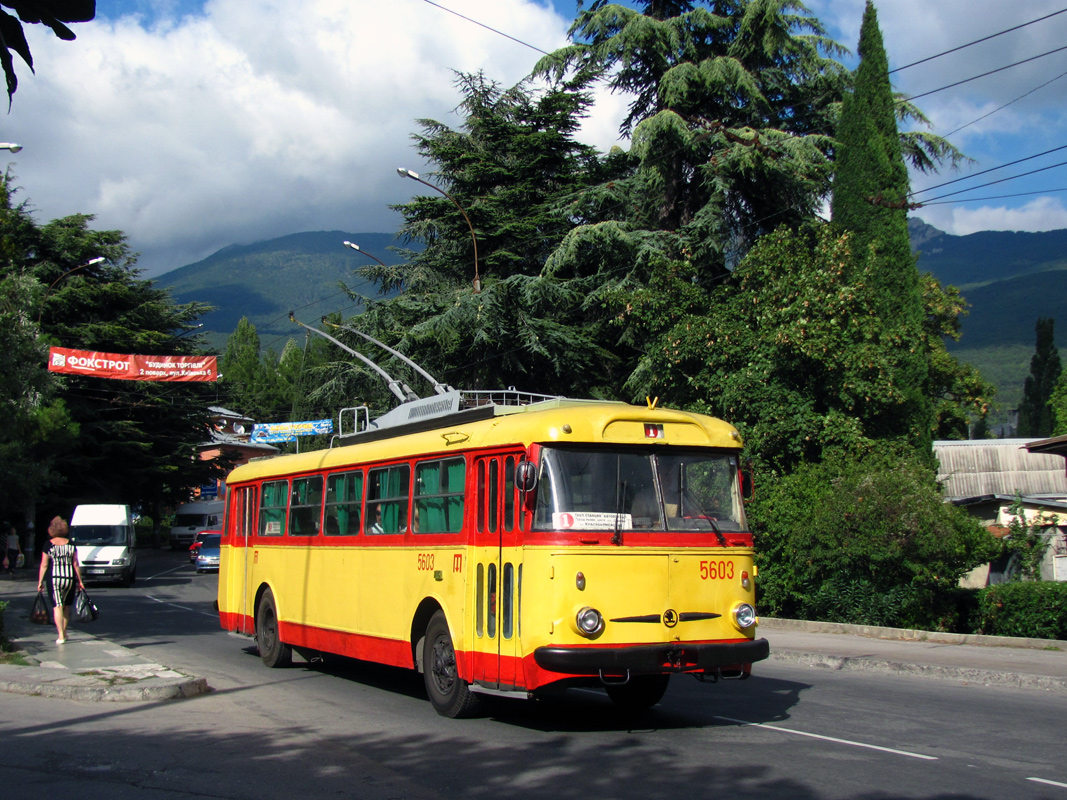 Krimin johdinauto, Škoda 9Tr24 # 5603 Krimin johdinauto, Škoda 9Tr24 # 5603