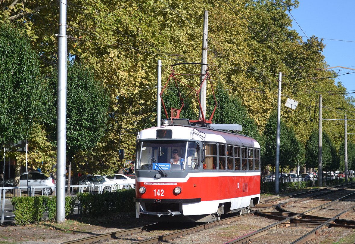 Краснодар, Tatra T3SU КВР МРПС № 142